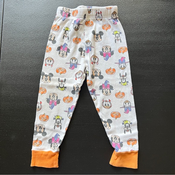 Disney Mickey and Friends Character Halloween Toddler Pajamas 2 Piece Size 3T - Picture 6 of 10